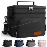 HOTOR Insulated Lunch Bag, 9L, Black