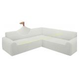 ALIECOM Corner Sofa Cover L-Shape XL
