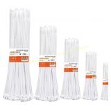 Zip Ties Assorted Sizes 6 18" 120 LBS 500 Pack