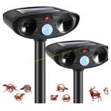Deer Repellent Ultrasonic Solar Yard Repeller