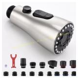 J-HVA Pull Down Sprayer Head (15 Adapters)