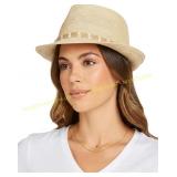 Thuizen Panama Jazz Sun Visor Straw Hat