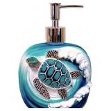 BestGiftSea Turtle Wave Soap Pump Dispenser