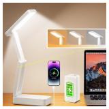 One Fire USB Desk Lamp, 6000mAh, White