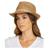 Thuizen Panama Jazz Sun Visor Straw Hat