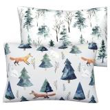 Pobibaby 2 Pack Premium Toddler Pillowcase