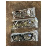 3 ct. Miya blue light filter glasses .5