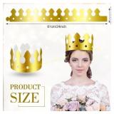 Crtiin Gold Paper Crowns, Classic style
