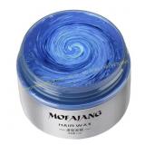 MOFAJANG Hair Wax Dye Styling Cream Mud, Blue