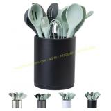 Kitchen Utensil Holder 360  Rotating Caddy