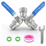 Garden Hose Splitter 2-Way Y Adapter