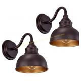 Farmhouse Vanity Sconce: Oil Rubbed Bronze