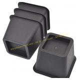 HauSun Bed Risers 3" Lift, 4 Sets