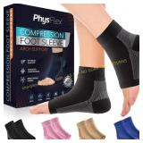 PhysFlex Plantar Fasciitis Compression Socks