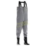 Foxelli Chest Waders: Waterproof Boots sz 30/31