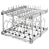 Rev-A-Shelf 2-Tier Cabinet Pullout Chrome