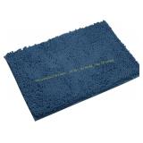 Non-Slip Bath Rug with Anti-Slip Navy 12x19