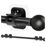 Curtain Rods No Drilling for Windows 30-45" Set