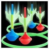 JOYIN Glow-in-the-Dark Lawn Darts Set