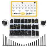 Kadrick M3 Screws Nuts Washers Kit, 2240pc