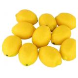 JEDFORE 10pcs Fake Lemons for Decor, Kitchen