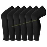 Leg Sleeves Compression Knee Sleeve White One Only