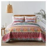Boho Style Queen Quilt twin size