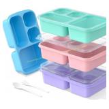 Bento Lunch Box 4 Pack 4-Compartment