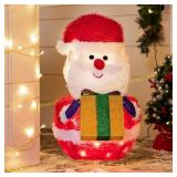 Joiedomi Santa Outdoor Xmas Dekor, 60 LED