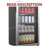 hOmeLabs 3.2 cu ft Mini Fridge, Glass Door