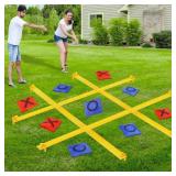 Giant Tic Tac Toe Outdoor Games for Kids