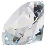 LONGWIN 50mm Crystal Diamond Paperweight