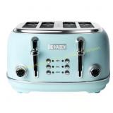 Haden Heritage Stainless Steel 4-Slot Toaster