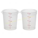 Cambro 4-Quart BPA-Free Containers (2-Pack)