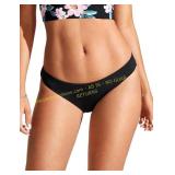 CRZ YOGA Womens Bikini Bottom Swimsuit Blue Sz 13Y