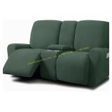 ULTICOR Jacquard Reclining Loveseat Cover
