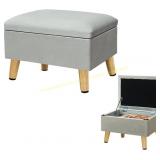 Lumizone Small Storage Ottoman, Floral
