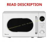 Magic Chef 0.7 cu ft Retro Microwave White