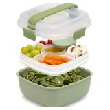 Goodful Stackable Lunch Box, 56oz, Sage
