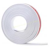 PENCK Edge Trim 1/2" x16.4ft U-Shape White