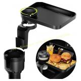 SodaRide Car Cup Holder Tray 3-in-1