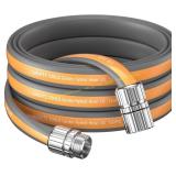 Giraffe Tools 25ft Garden Hose, 5/8" Leakproof