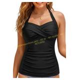Women Tankini Top - Halter Swim Top