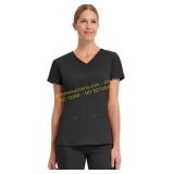 Healing Hands V-Neck Scrub Top, XL