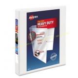Avery 2pk 1" Heavy-Duty View Binder White