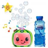 CoComelon NO Spill Musical Bubble Machine Toy