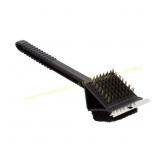 6ct 3 in 1 Grill Cleaning Brush, Black