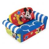Marshmallow Kids 2-in-1 Flip Sofa Bed: Mickey