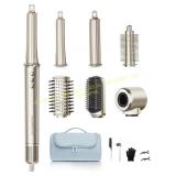 Gold Hair Dryer Brush 6-in-1, Ionic