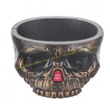 Halloween Animated Skull Candy Bowl, Assorted